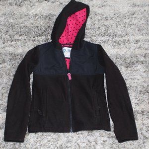 P.S. From Aeropostale Girls' Size M (10) Warm Black  Zip Up Jacket Coat